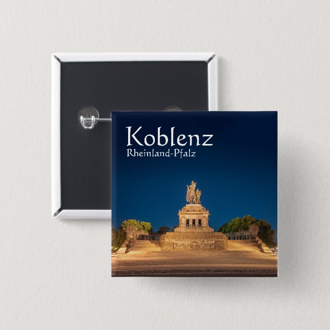 Koblenz Button (Vorne & Hinten)