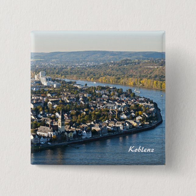 Koblenz Button (Vorderseite)