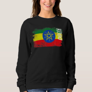 Kobo Äthiopien Fahne für Äthiopier Männer Frauen K Sweatshirt