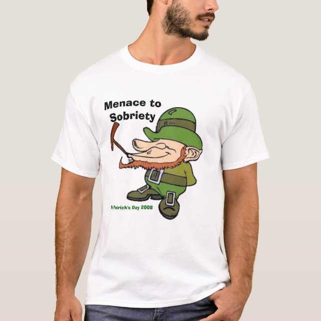 Kobold, Bedrohung zur Nüchternheit, St Patrick DA… T-Shirt (Vorderseite)