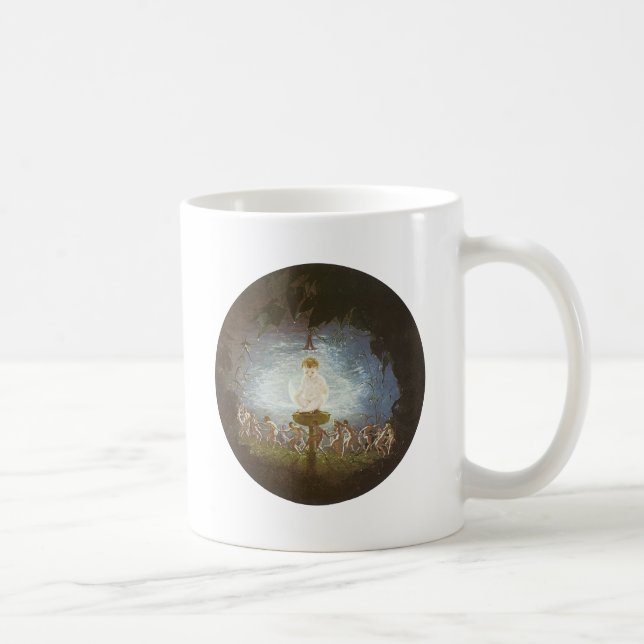 Kobold-Druck durch Richard Dadd Kaffeetasse (Rechts)