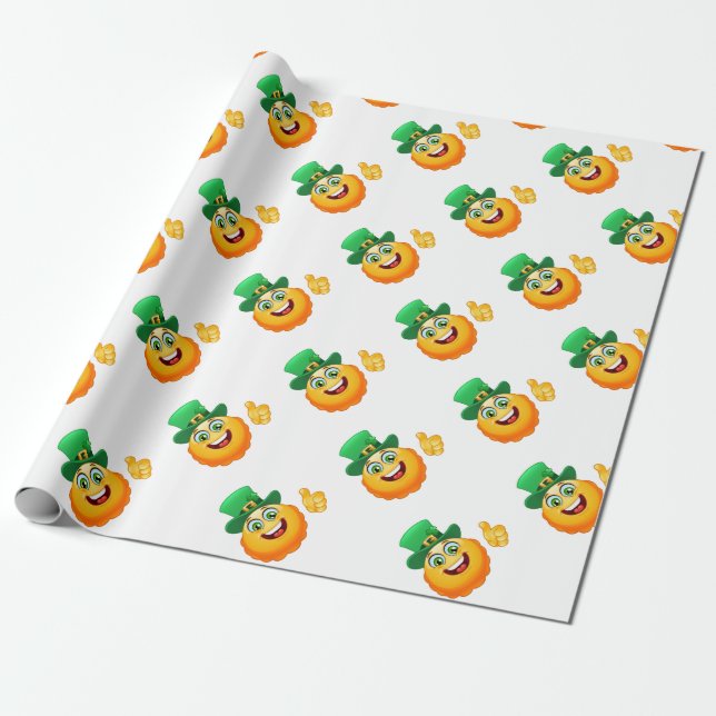 Kobold Emoji Geschenkpapier (Ungerollt)