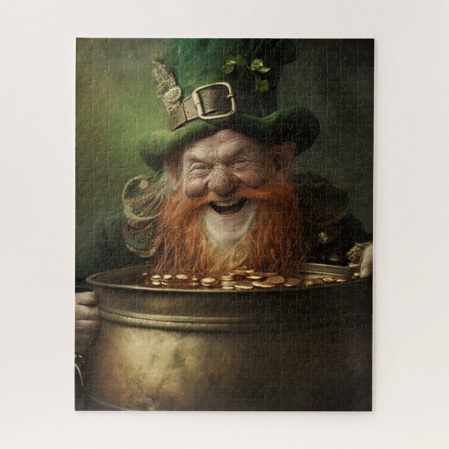 Kobold Finds Pot of Gold Jigsaw Puzzle (Vertikal)