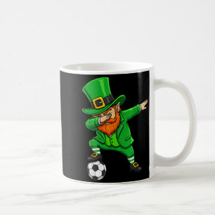 Kobold Fußball Grün St. Patricks Day Sport Männer Kaffeetasse
