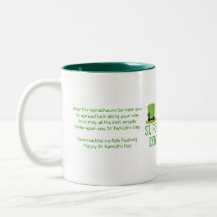 Kobold Glück-Vers Zweifarbige Tasse