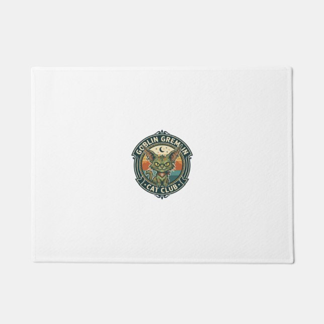 Kobold Gremlin Katze Süße Kitty Design - Kobold Gr Fußmatte (Vorderseite)
