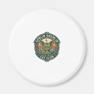 Kobold Gremlin Katze Süße Kitty Design - Kobold Gr Magnet