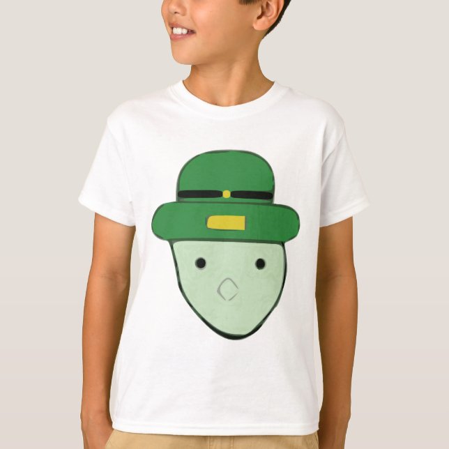 Kobold-Grün farbige Skizze Meme T-Shirt (Vorderseite)