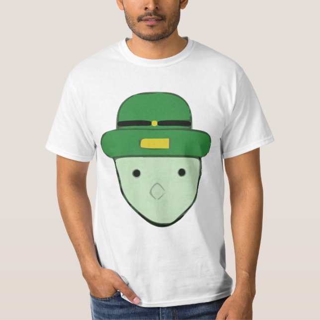 Kobold-Grün farbige Skizze Meme T-Shirt (Vorderseite)