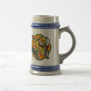 Kobold-Iren-Feuerwehrmann Bierglas