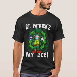 Kobold-Maske Toilettenpapier St. Patrick's Day Qua T-Shirt