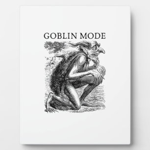 Kobold-Modus Goblincore Vintage-Ästhetik Lustig Au Fotoplatte