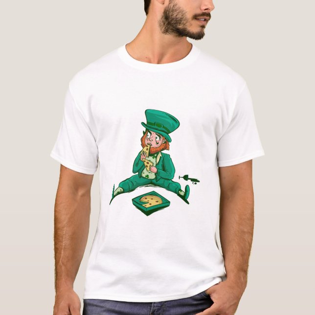 Kobold-Pizza T-Shirt (Vorderseite)