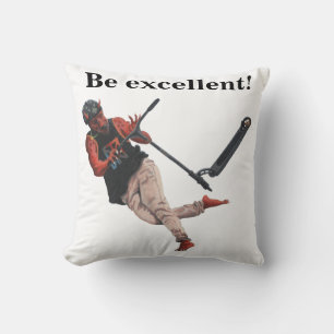 Kobold Scooter Tricks Fantasy Art Throw Kobold Kissen