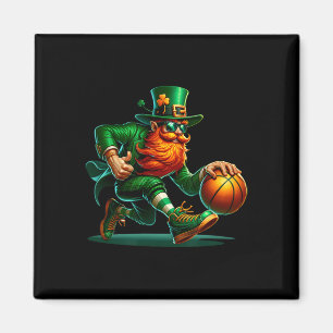 Kobold spielt Skelett St. Patrick's Day Jungen Män Magnet