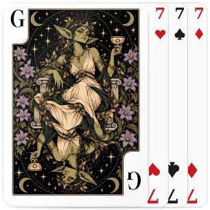 Kobold, Sternen-Tarot-Kunst Spielkarten