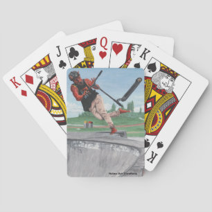 Kobold Tritt-Roller betrügt Fantasie-Spielkarten Spielkarten
