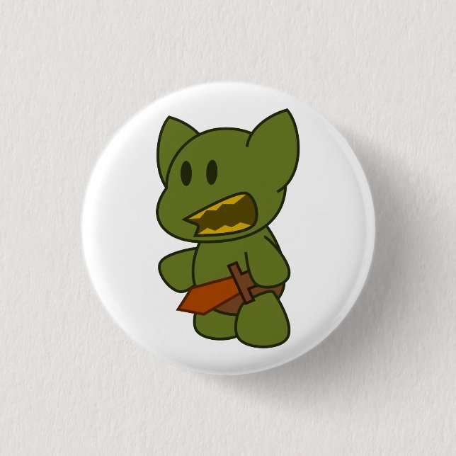 Kobold-Zeichen Button (Vorderseite)