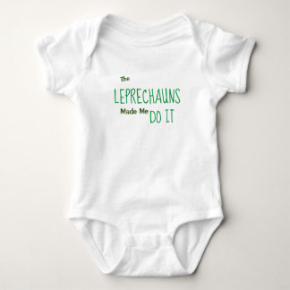 Kobolde haben mich dazu gebracht baby strampler