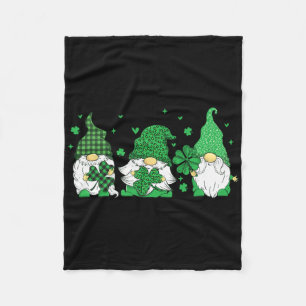 Kobolde - Irisches Erbe St. Patrick's Day Iris Fleecedecke