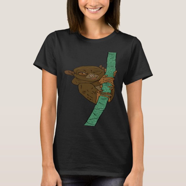 Koboldmaki  idea for exotic animal friends and mon T-Shirt (Vorderseite)