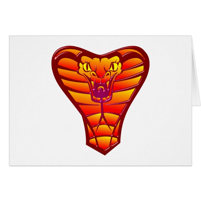 Kobra cobra (Vorderseite (Horizontal))