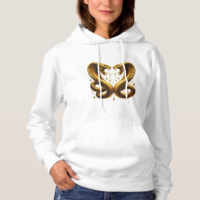 Kobra Hoodie (Vorderseite)