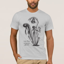 Kobra-Pflanzen-botanische Kunst T-Shirt