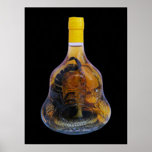 Kobra-Schlange gegen Skorpions-Whisky… Yadong La Poster