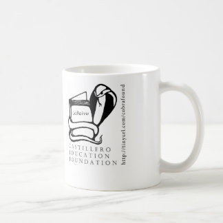Kobra-Tasse - klassisches Weiß Kaffeetasse