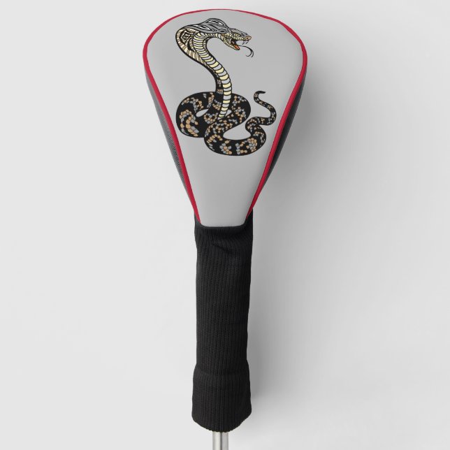 Kobraschlange Golf Headcover (Vorderseite)