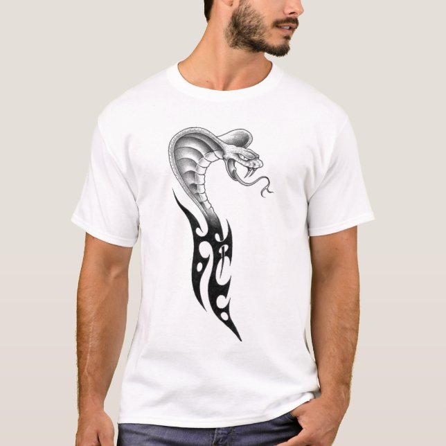 Kobraschlange T-Shirt (Vorderseite)