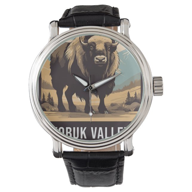 KOBUK NATIONAL PARK ARMBANDUHR (Vorderseite)