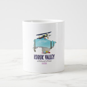 Kobuk Valle Alaska Nationalpark Karte Jumbo-Tasse