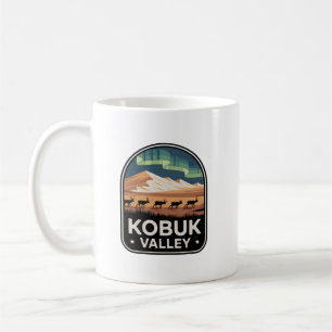 Kobuk Valley Nationalpark Aurora-Abzeichen Kaffeetasse