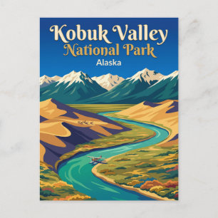 Kobuk Valley Nationalpark USA Postkarte