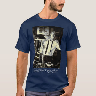 Koch Anthony Bourdain Sprichwort TShirt