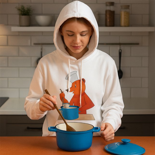 Koch Bear Cooking Soun Fun Animal Kitchen Hoodie (Von Creator hochgeladen)
