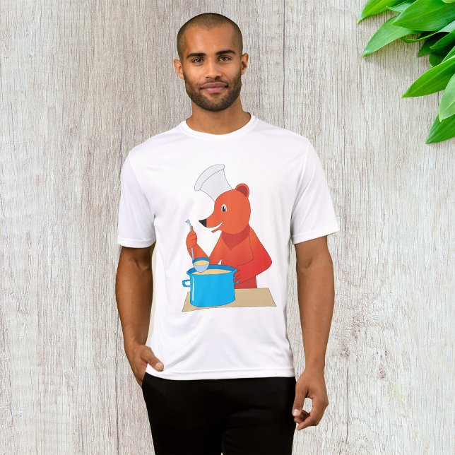 Koch Bear Cooking Soun Fun Animal Kitchen T-Shirt (Von Creator hochgeladen)