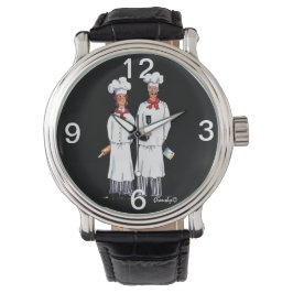 Koch beobachten armbanduhr