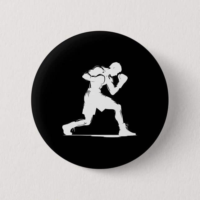 Koch Boxer Guy  Button (Vorderseite)