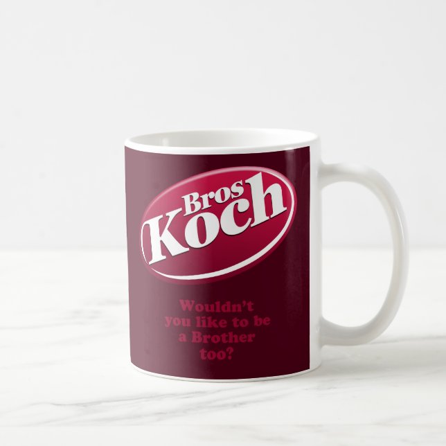 Koch Brüder (dunkel) Kaffeetasse (Rechts)
