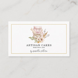 Koch Business Card für Baker-Kuchengebäck Visitenkarte