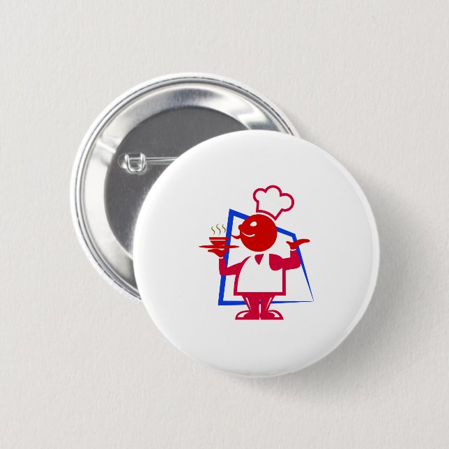 Koch Button (Vorne & Hinten)