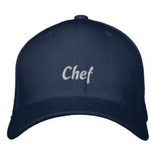 Koch Cap / Hat Bestickte Kappe