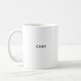 Koch | Chef | Tasse für den französischen Kaffee