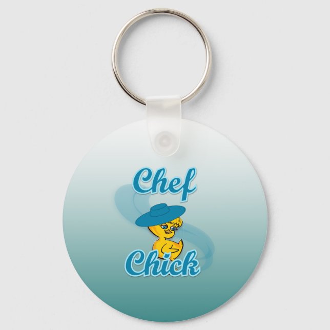 Koch Chick #3 Schlüsselanhänger (Vorderseite)
