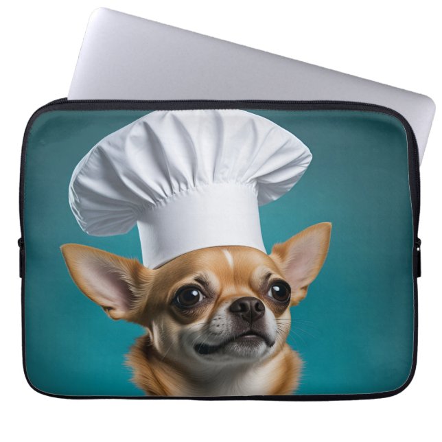 Koch Chihuahua Laptopschutzhülle (Vorderseite)