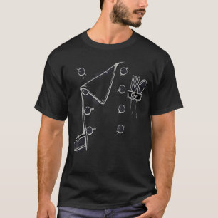 Koch Coat Kostüme Jacket Halloween-Party T-Shirt