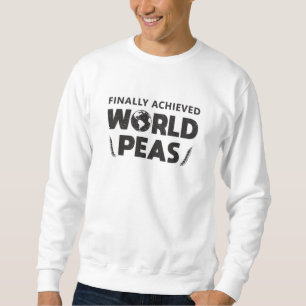 Koch Cook schließlich Erreichte Welt Erbsen Kochen Sweatshirt